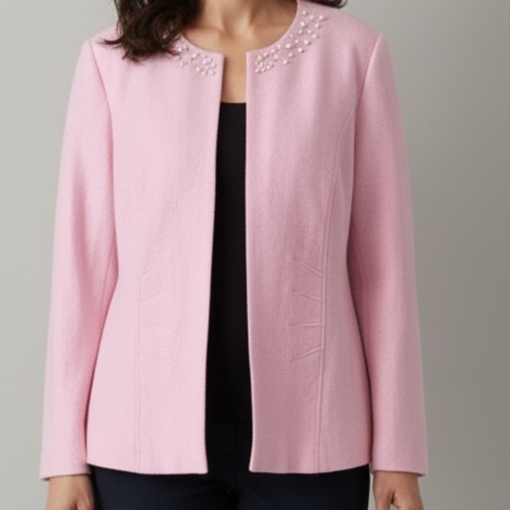 Laura Pearl Embelished Jacket/Blazer